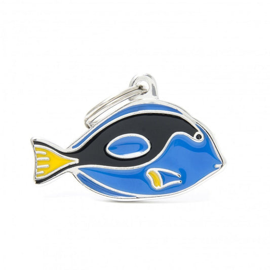 תג שם לכלב עם חריטה ווילד ZO26-SURGEONFISHES